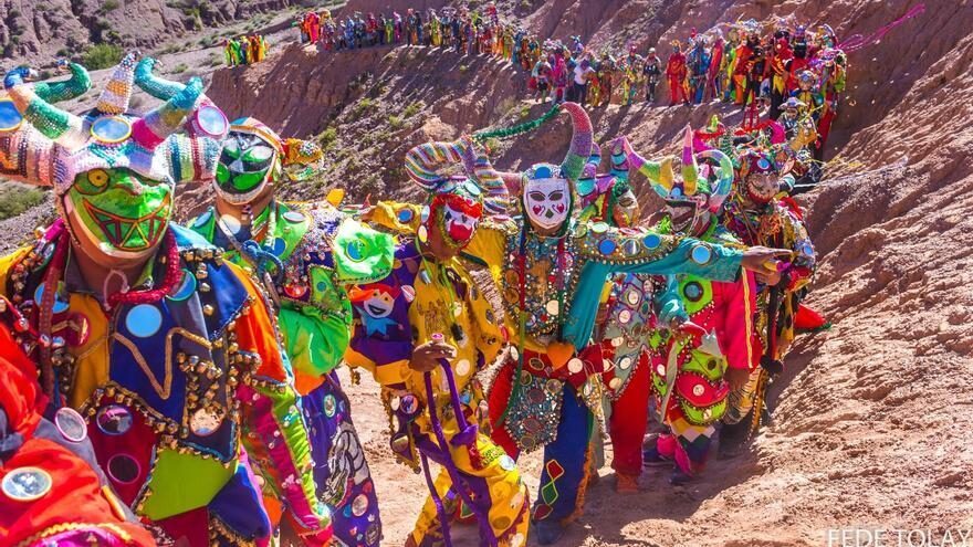CARNAVAL DE TILCARA GRUPAL AÉREA